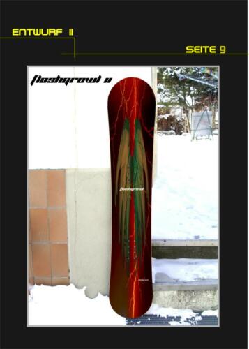 Snowboard-Entwurf